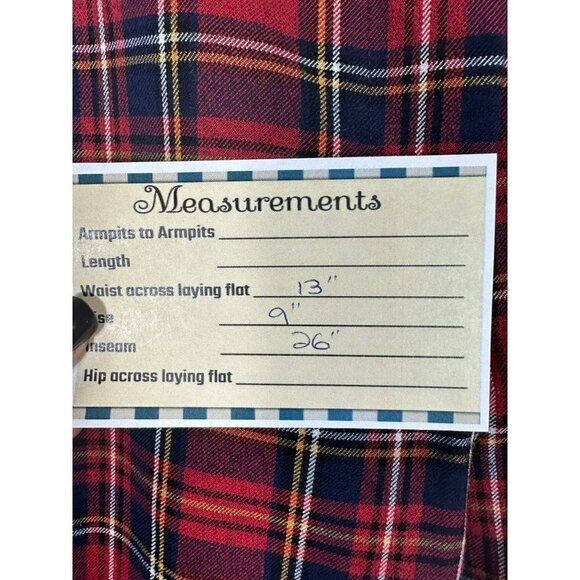 Zara Gingham Checked Flared Pants Plaid High Waisted Size Small - Picture 16 of 16